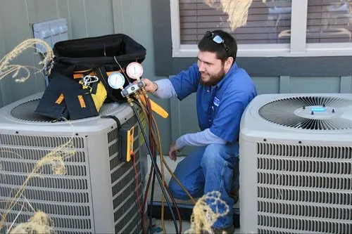 hvac-service-repair-500x500 Affordable Comfort Heating and Cooling team maintaining air system